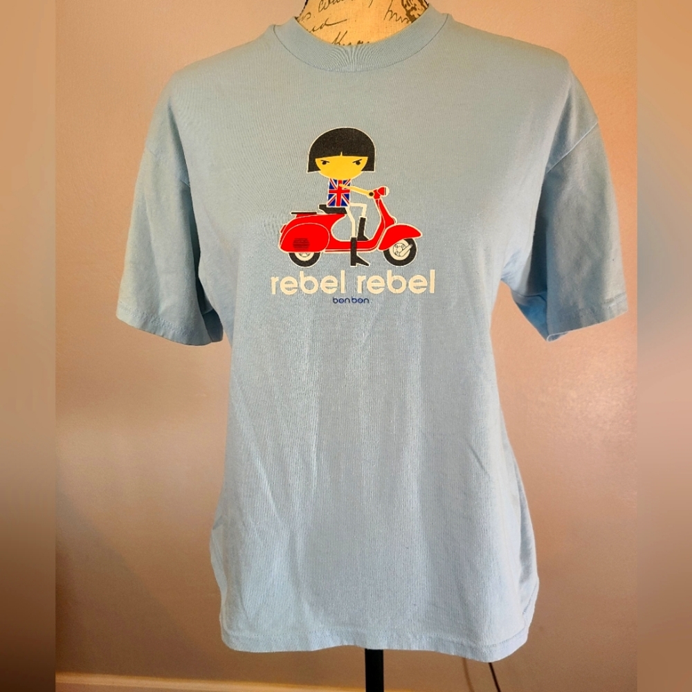 SOLD.  Vintage Yum Pop Rebel Rebel T sz L